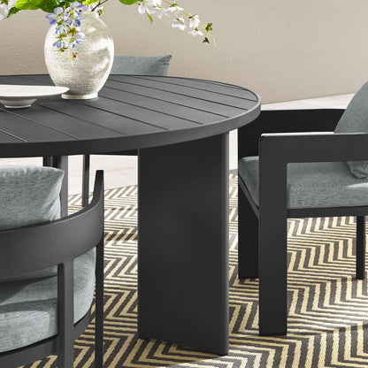 Tahoe 5-Piece Outdoor Patio Aluminum Dining Set by Furniture For America