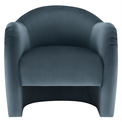 Compose Performance Velvet Accent Chair by Furniture For America