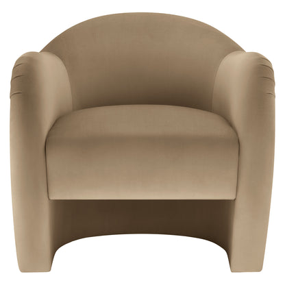 Compose Performance Velvet Accent Chair by Furniture For America