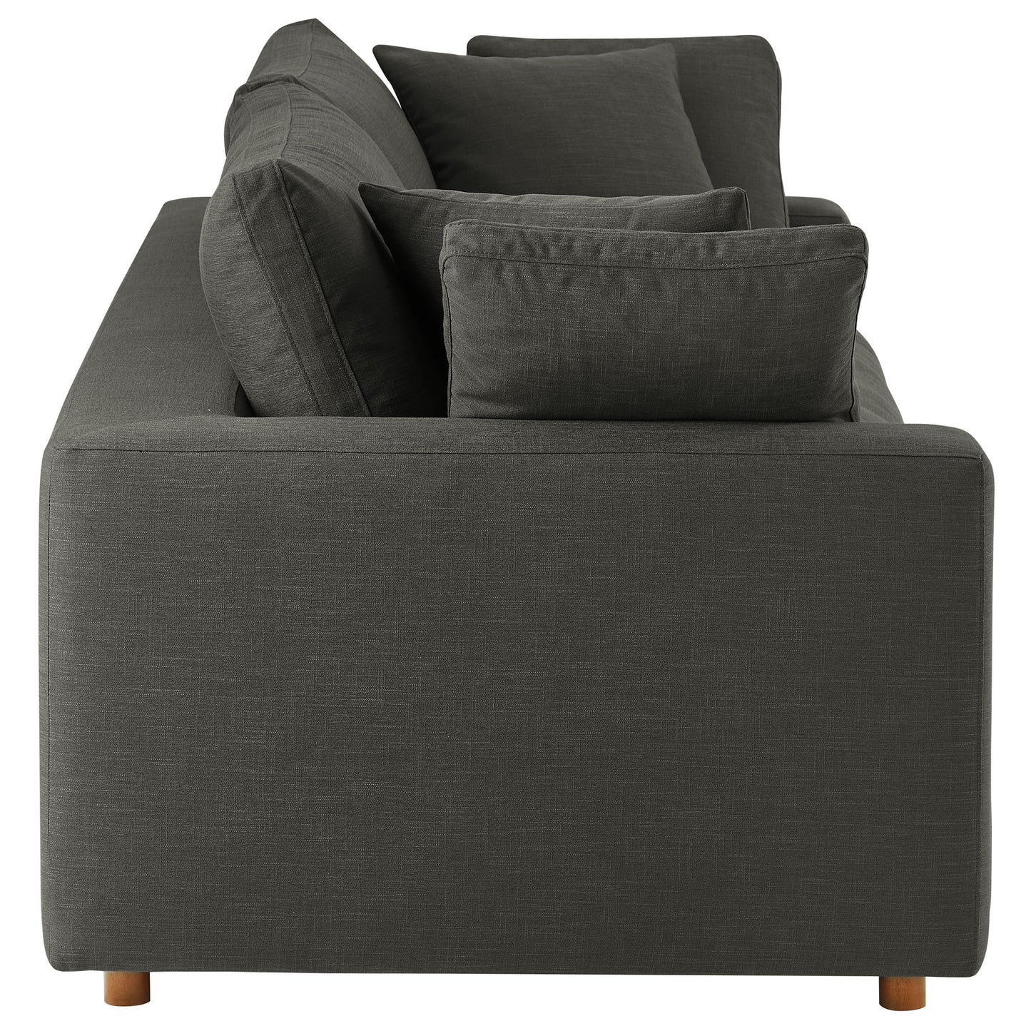 Commix Down Filled Overstuffed Sleeper Sofa by Furniture For America