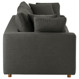 Linden Down Filled Overstuffed Sleeper Sofa in Gray