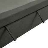Linden Down Filled Overstuffed Sleeper Sofa in Gray