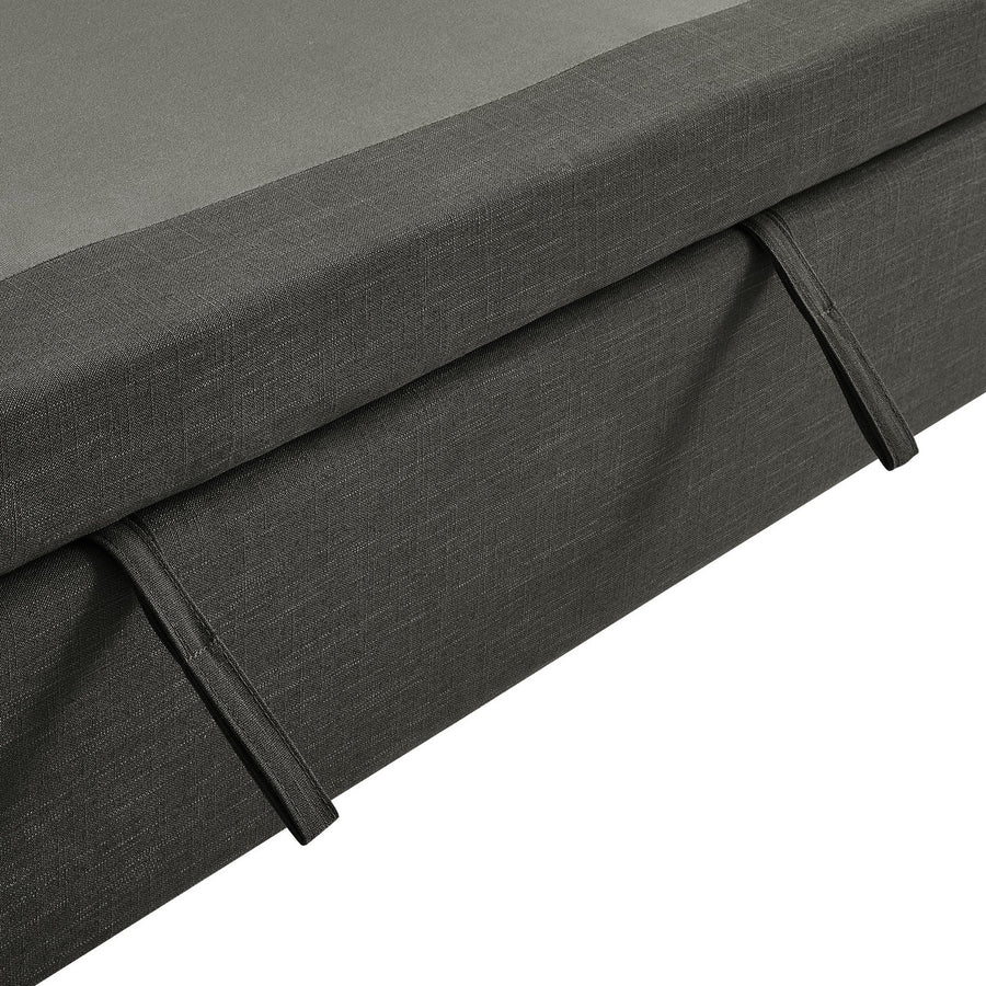 Linden Down Filled Overstuffed Sleeper Sofa in Gray