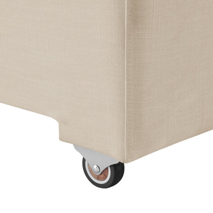 Commix Down Filled Overstuffed Sleeper Sofa by Furniture For America