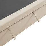 Linden Down Filled Overstuffed Sleeper Sofa in Light Beige