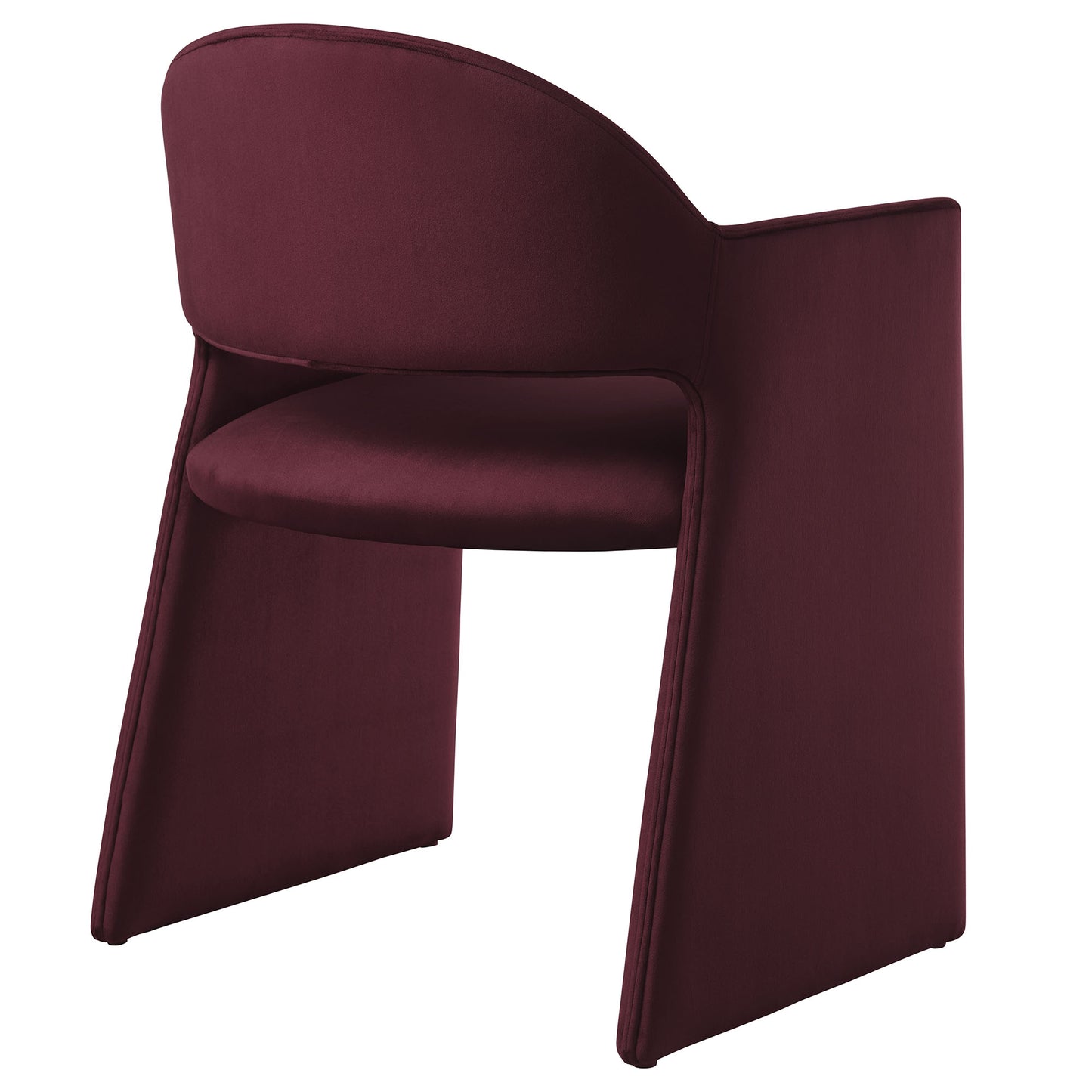 Talia Performance Velvet Dining Armchair by Furniture for America