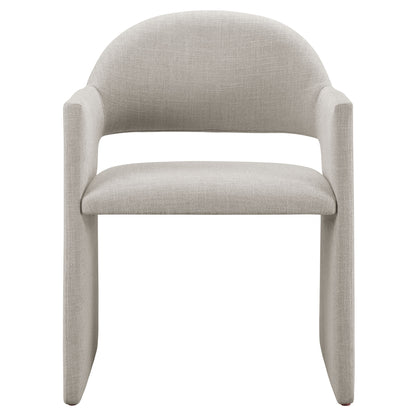 Talia Upholstered Fabric Dining Armchair by Furniture for America