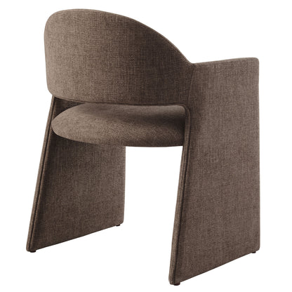 Talia Upholstered Fabric Dining Armchair by Furniture for America