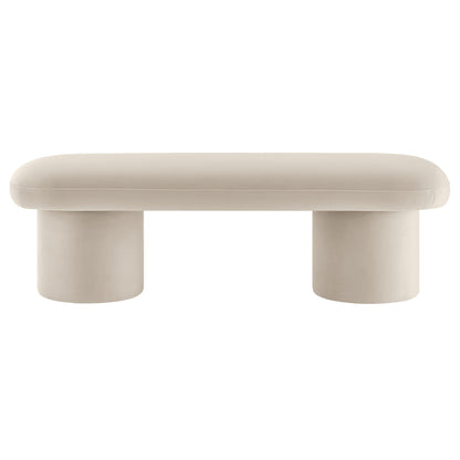 Orla Performance Velvet Bench by Furniture For America