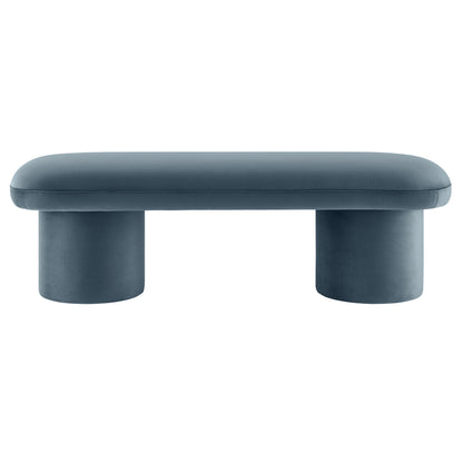 Orla Performance Velvet Bench by Furniture For America
