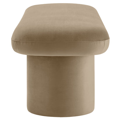 Orla Performance Velvet Bench by Furniture For America