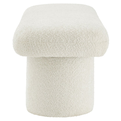 Orla Chenille Upholstered Bench by Furniture For America