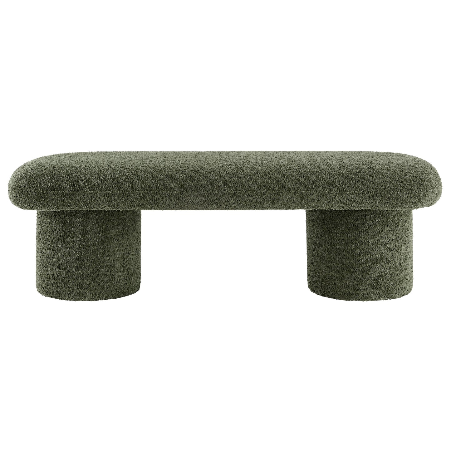 Orla Chenille Upholstered Bench by Furniture For America