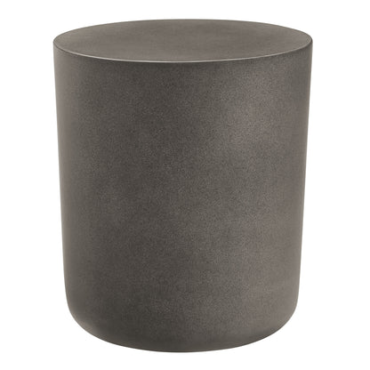 Brion Indoor - Outdoor Patio Concrete Stool by Furniture For America