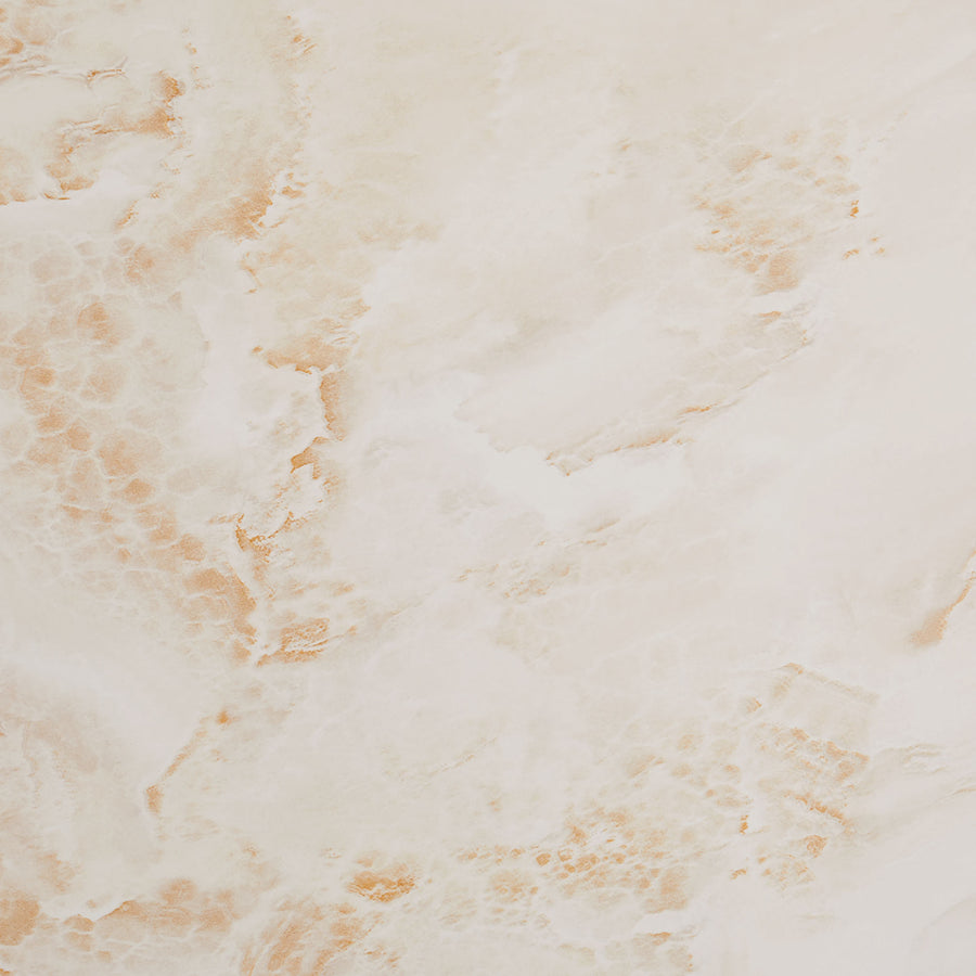 Una Indoor - Outdoor Patio Concrete Round Coffee Table in Honey Onyx