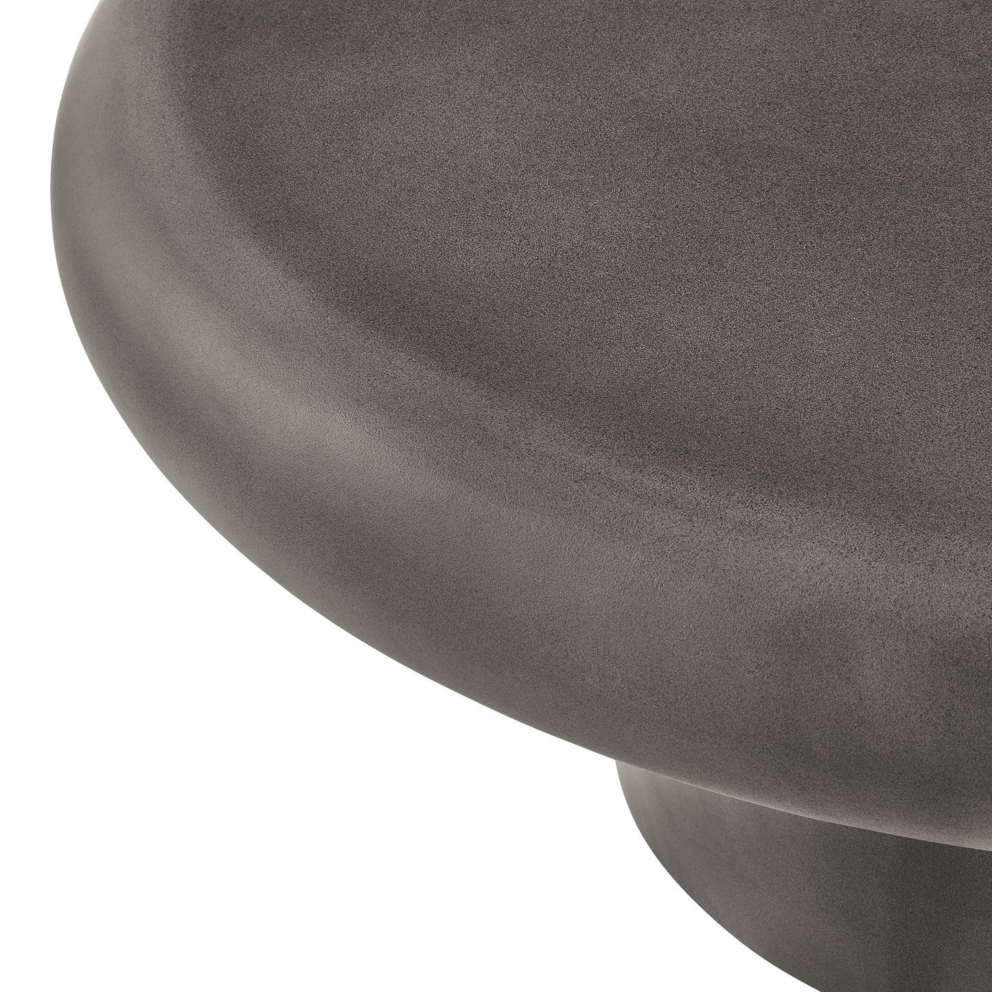 Argos Indoor - Outdoor Patio Concrete Round Coffee Table by Furniture For America
