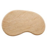 Wade Indoor - Outdoor Patio Textured Faux Travertine Coffee Table in Travertine