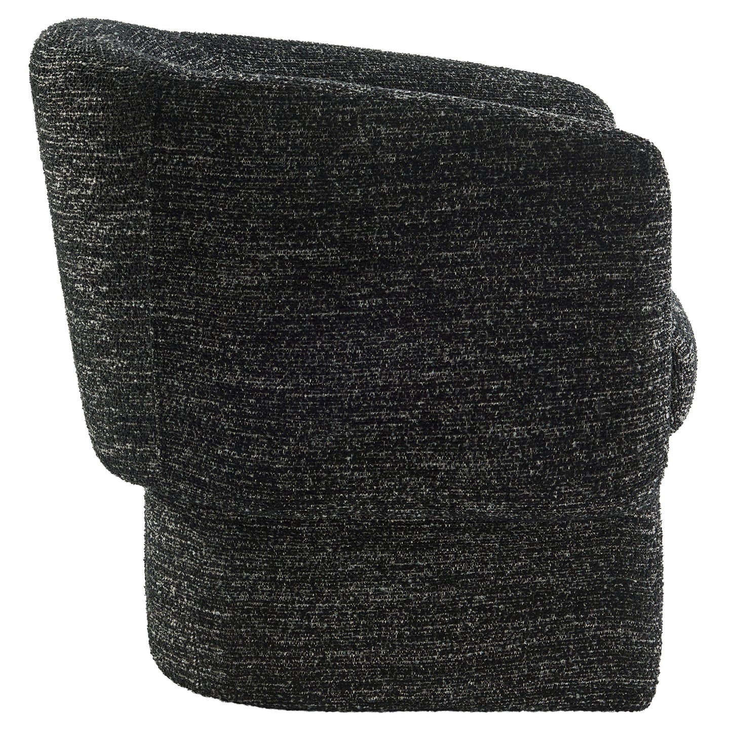 Muse Boucle Fabric Barrel Accent Chair by Furniture For America