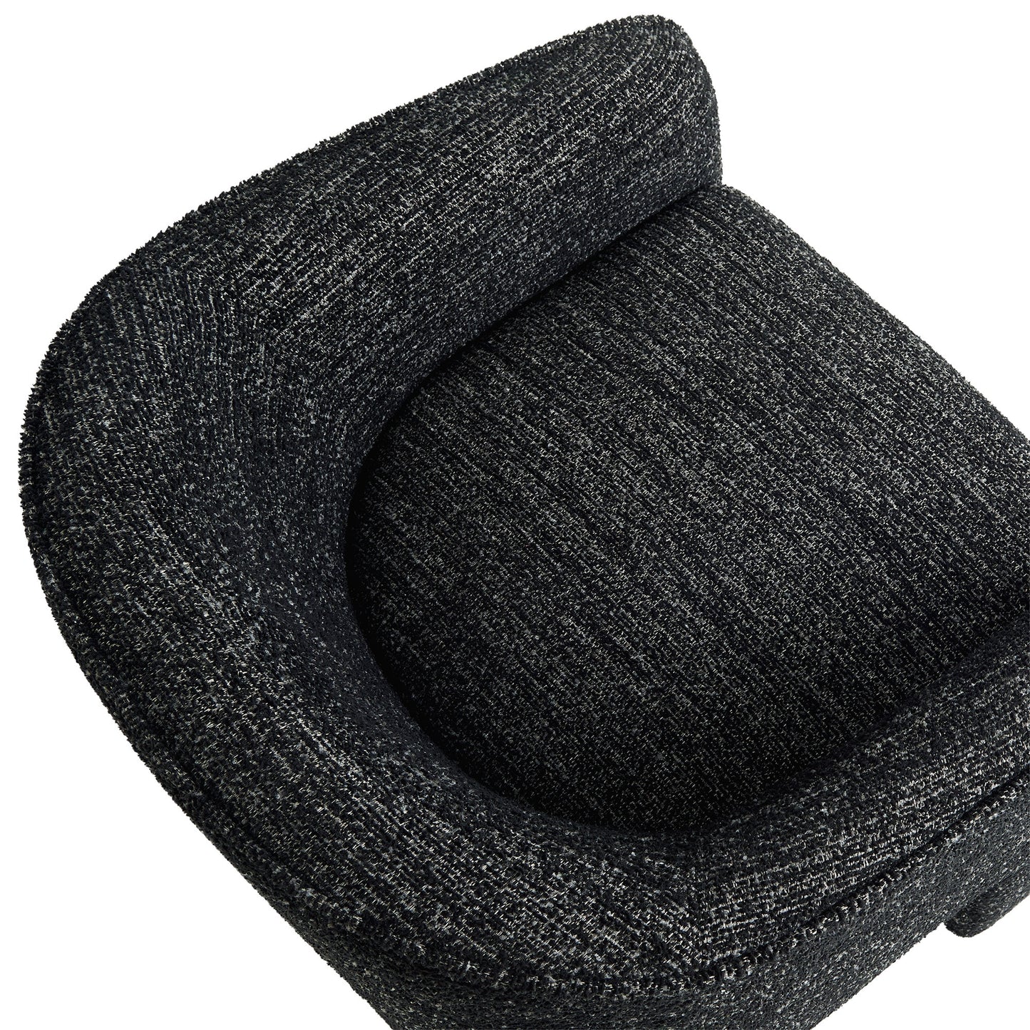 Greer Boucle Fabric Upholstered Accent Armchair by Furniture For America