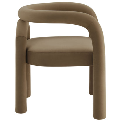 Astrid Performance Velvet Dining Chair by Furniture For America