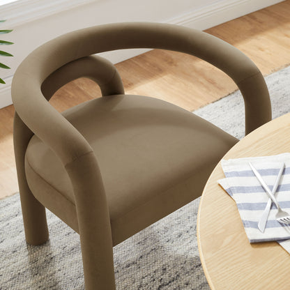 Astrid Performance Velvet Dining Chair by Furniture For America
