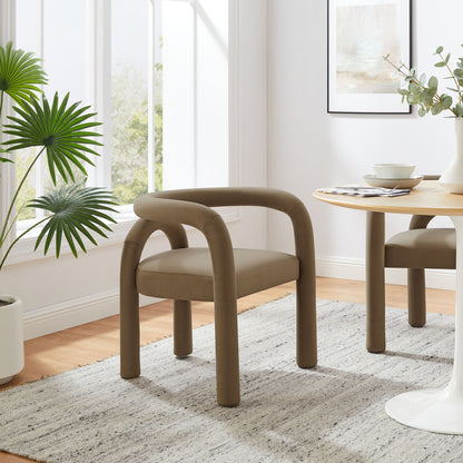 Astrid Performance Velvet Dining Chair by Furniture For America