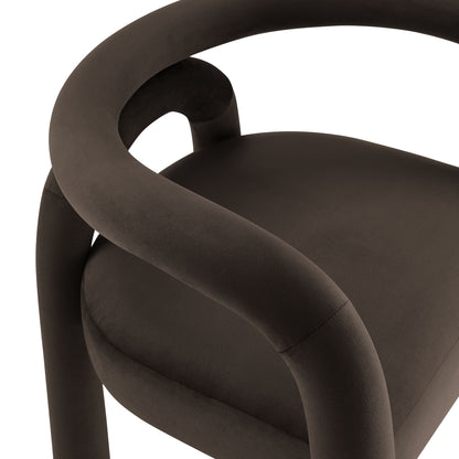 Astrid Performance Velvet Dining Chair by Furniture For America