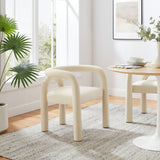 Orla Performance Velvet Dining Chair in Porcelain