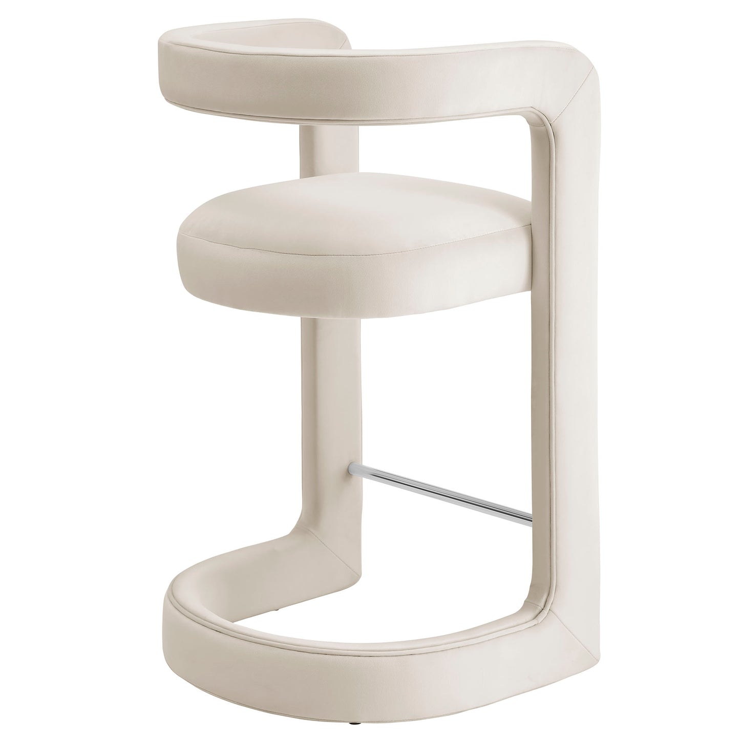 Winslow Performance Velvet Counter Stool by Furniture For America