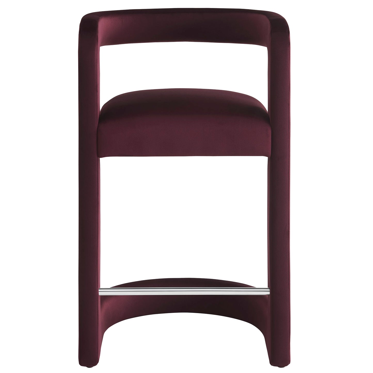 Winslow Performance Velvet Counter Stool by Furniture For America