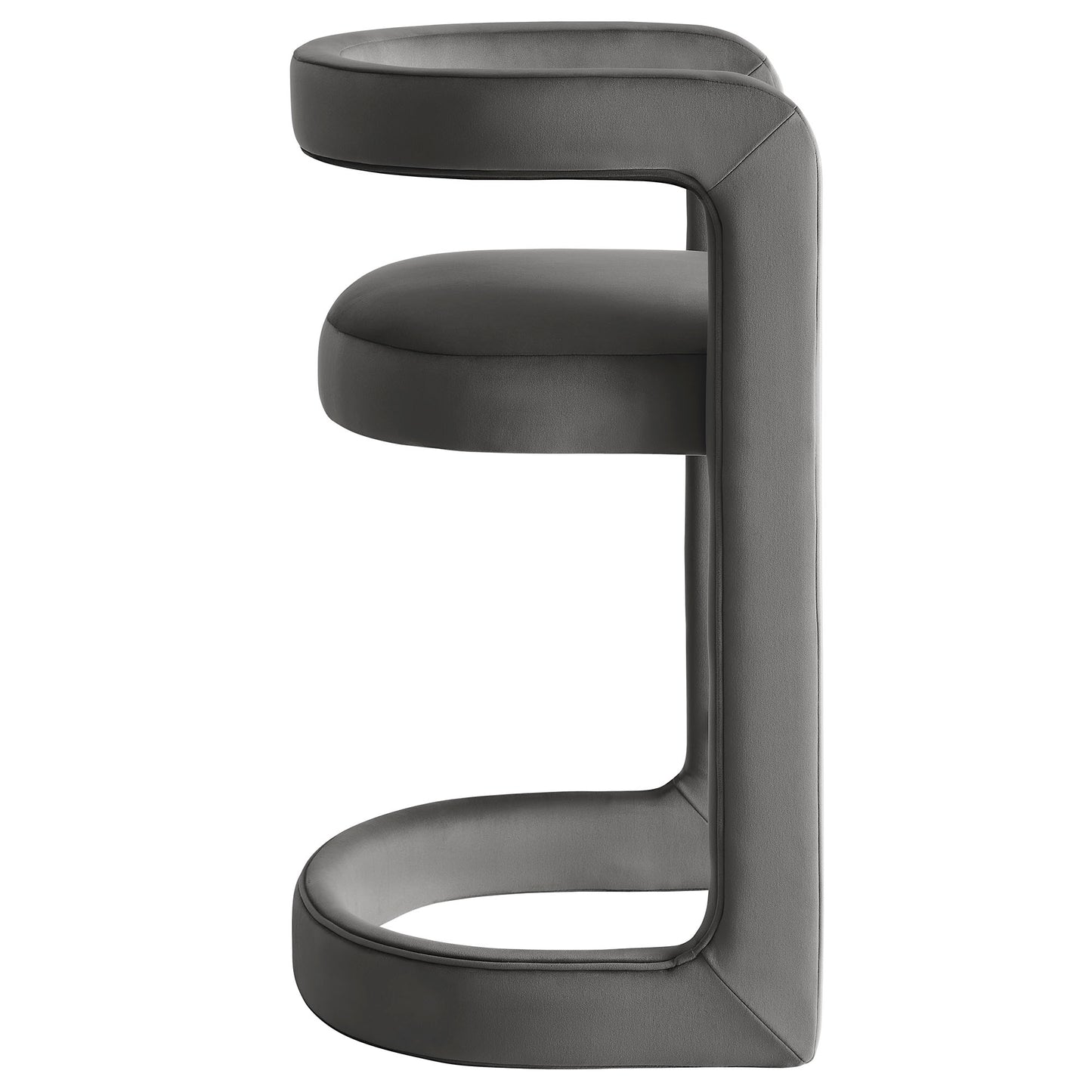 Winslow Performance Velvet Counter Stool by Furniture For America
