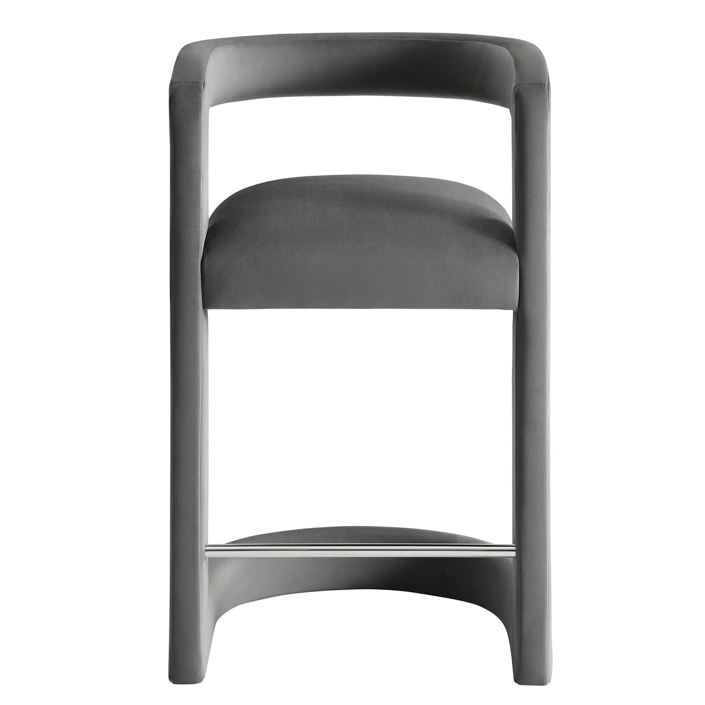 Winslow Performance Velvet Counter Stool by Furniture For America