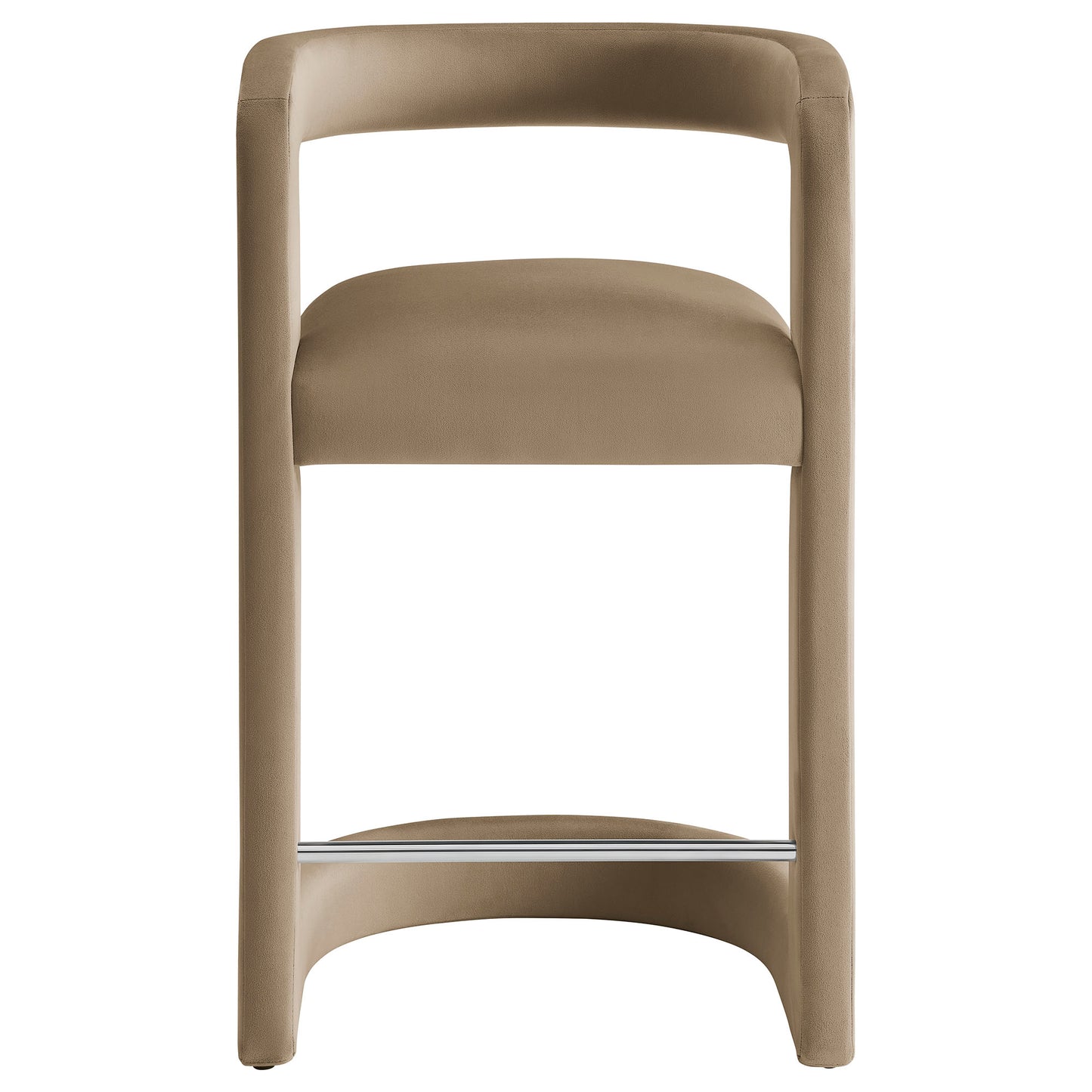 Winslow Performance Velvet Counter Stool by Furniture For America