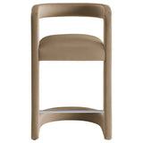 Sepia Performance Velvet Counter Stool in Taupe