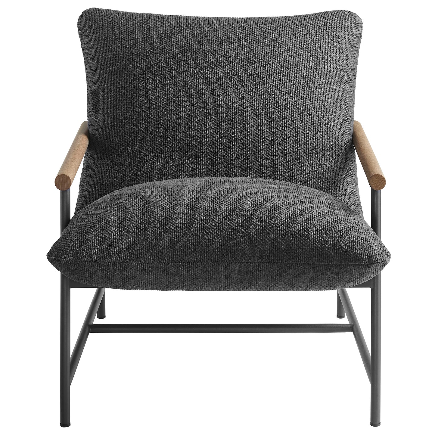 Raya Outdoor Patio Boucle Sling Lounge Chair by Furniture for America