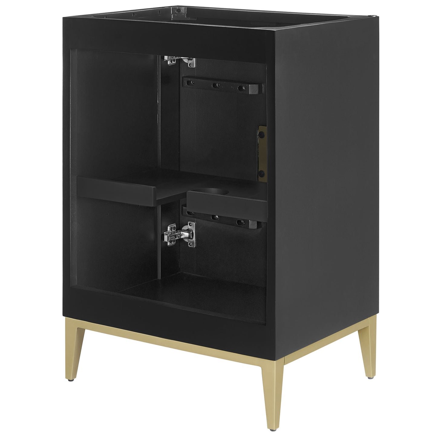 Beau 24" Bathroom Vanity Cabinet (Sink Basin Not Included) by Furniture For America