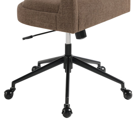 Pinnacle Upholstered Office Chair in Mocha