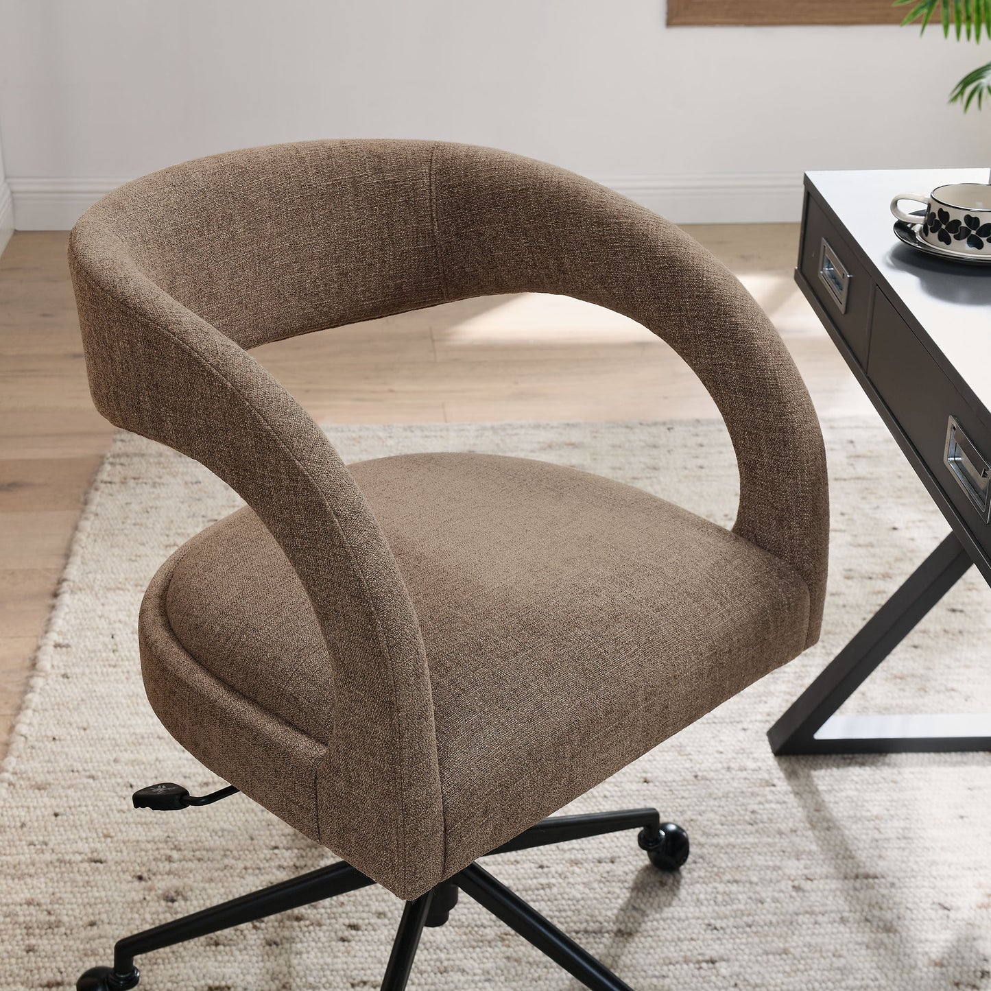Pinnacle Upholstered Office Chair by Furniture for America