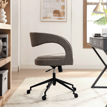 Pinnacle Upholstered Office Chair by Furniture for America