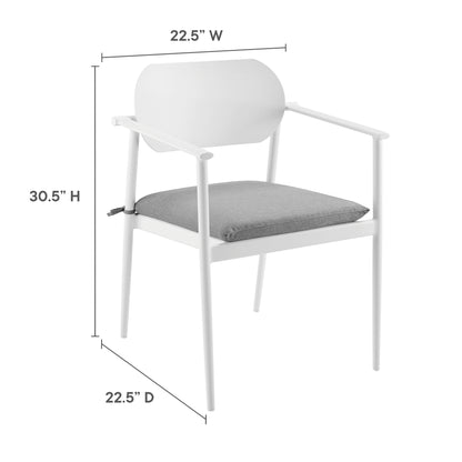 Aeris 9-Piece Outdoor Patio Aluminum Dining Set by Furniture For America