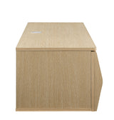 Fleur 64" Wall Mount TV Stand in Ash