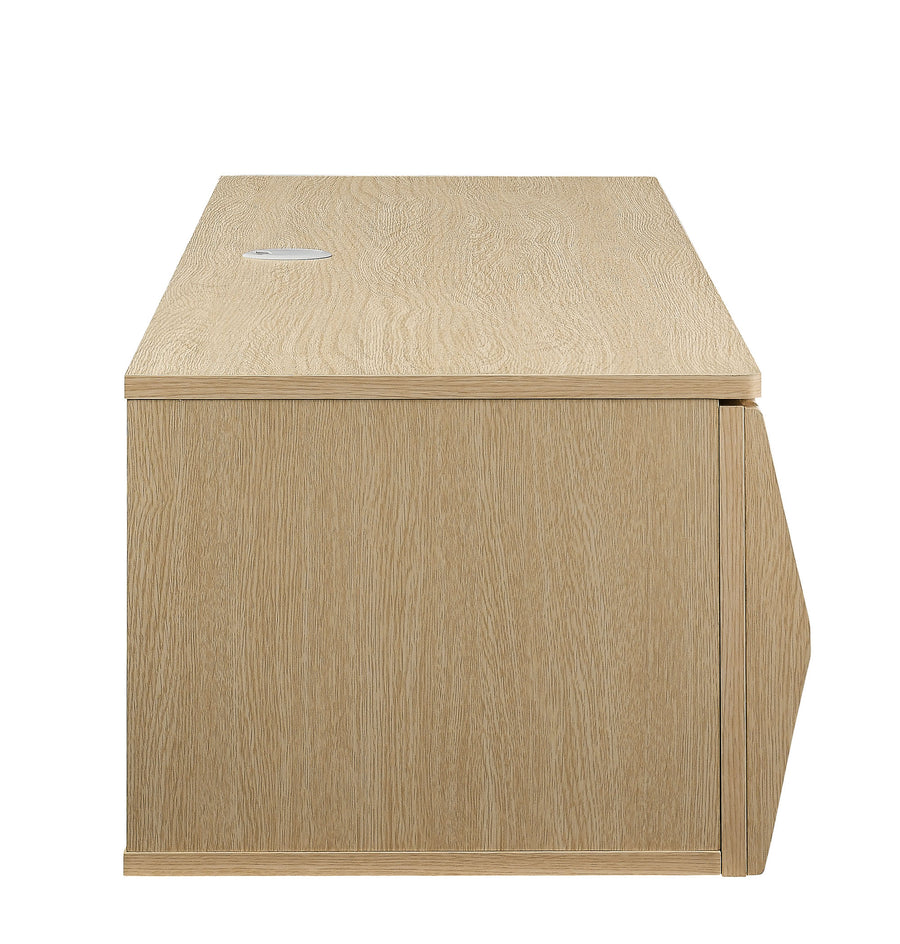 Fleur 64" Wall Mount TV Stand in Ash