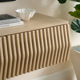 Fleur 64" Wall Mount TV Stand in Ash