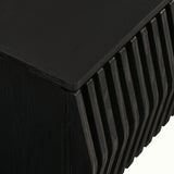 Fleur 64" Wall Mount TV Stand in Black