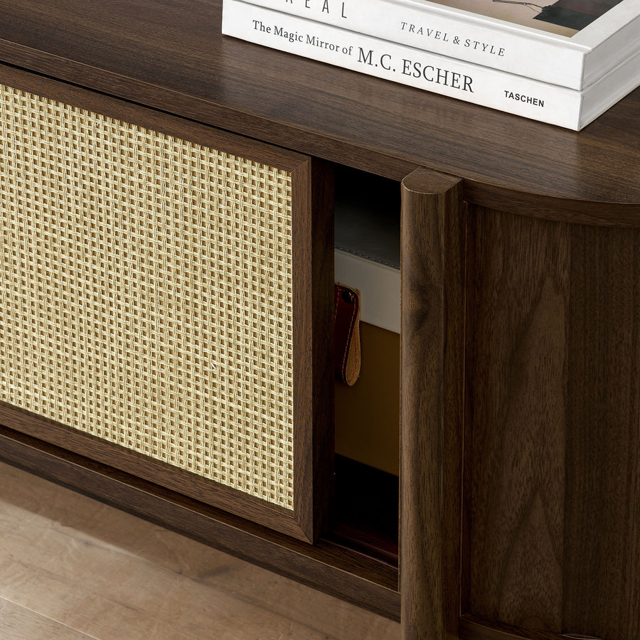 Hesper 61" TV Stand in Walnut