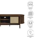 Hesper 61" TV Stand in Walnut