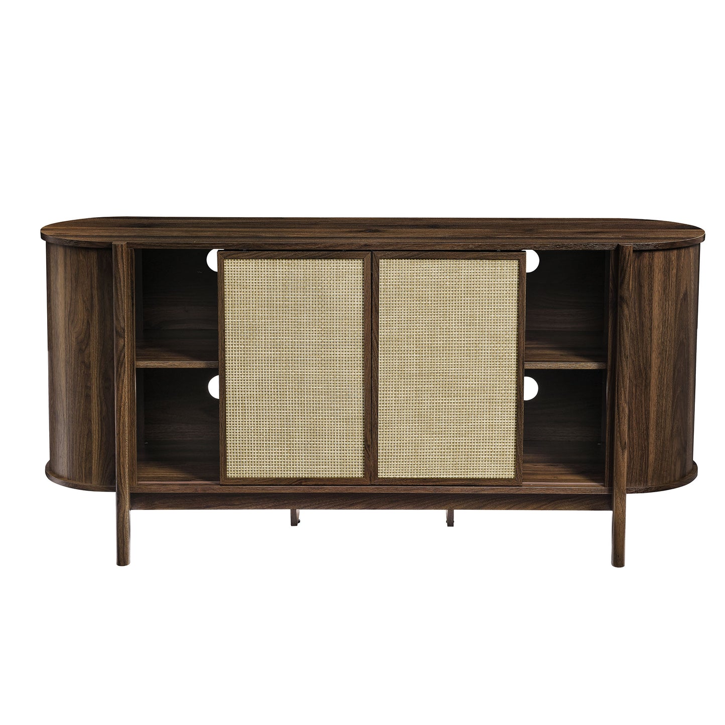 Reid 63" Curved Sideboard by Furniture For America
