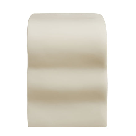 Jorin Squiggle Side Table in Ivory
