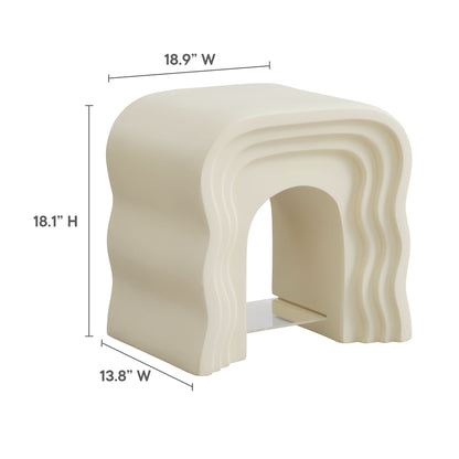 Jorin Squiggle Side Table by Furniture For America