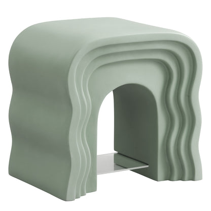 Jorin Squiggle Side Table by Furniture For America